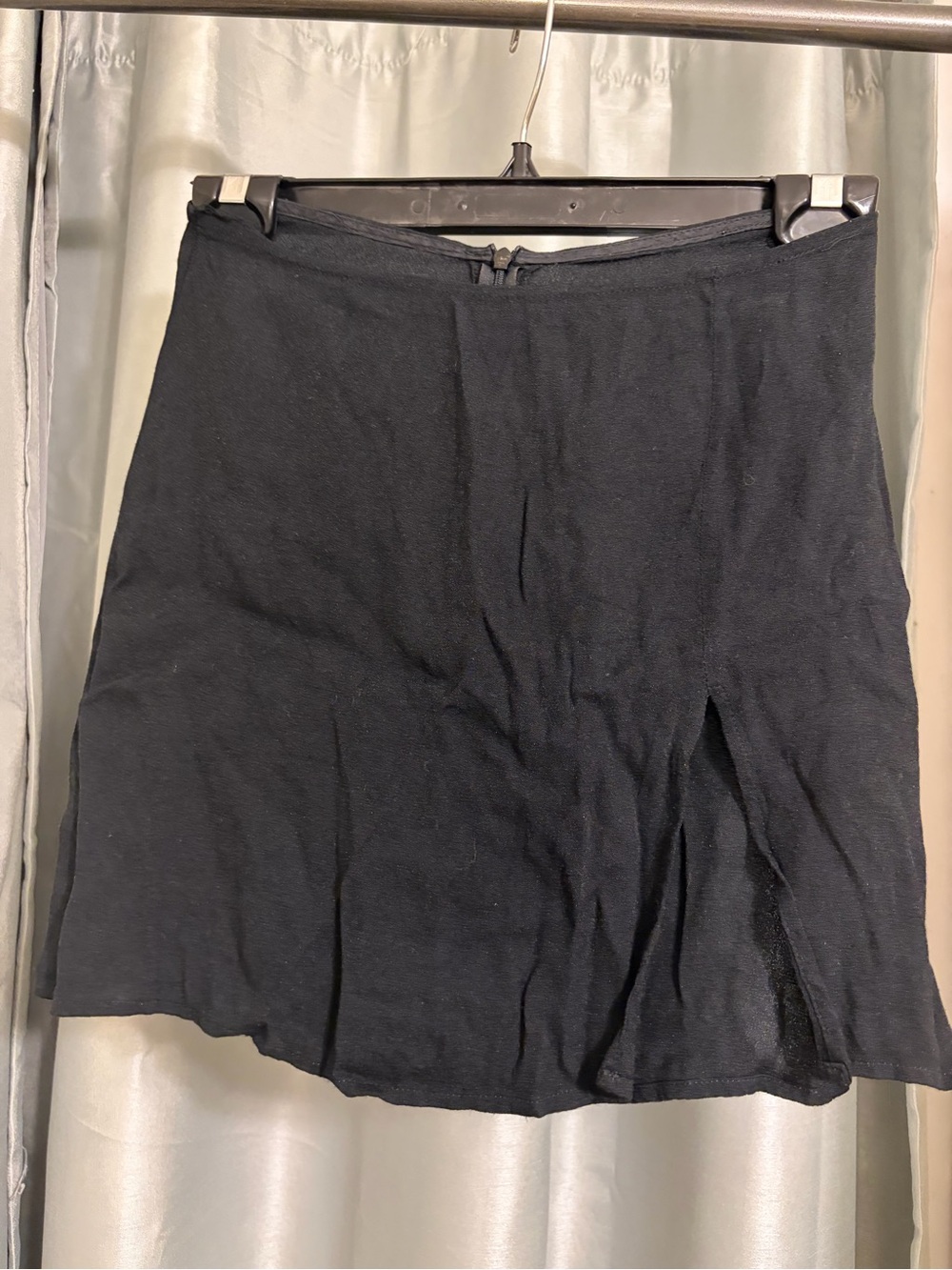 Reformation Mini Skirt with slit